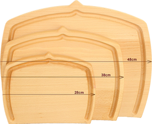 Planche à découper avec Rigole Boisign