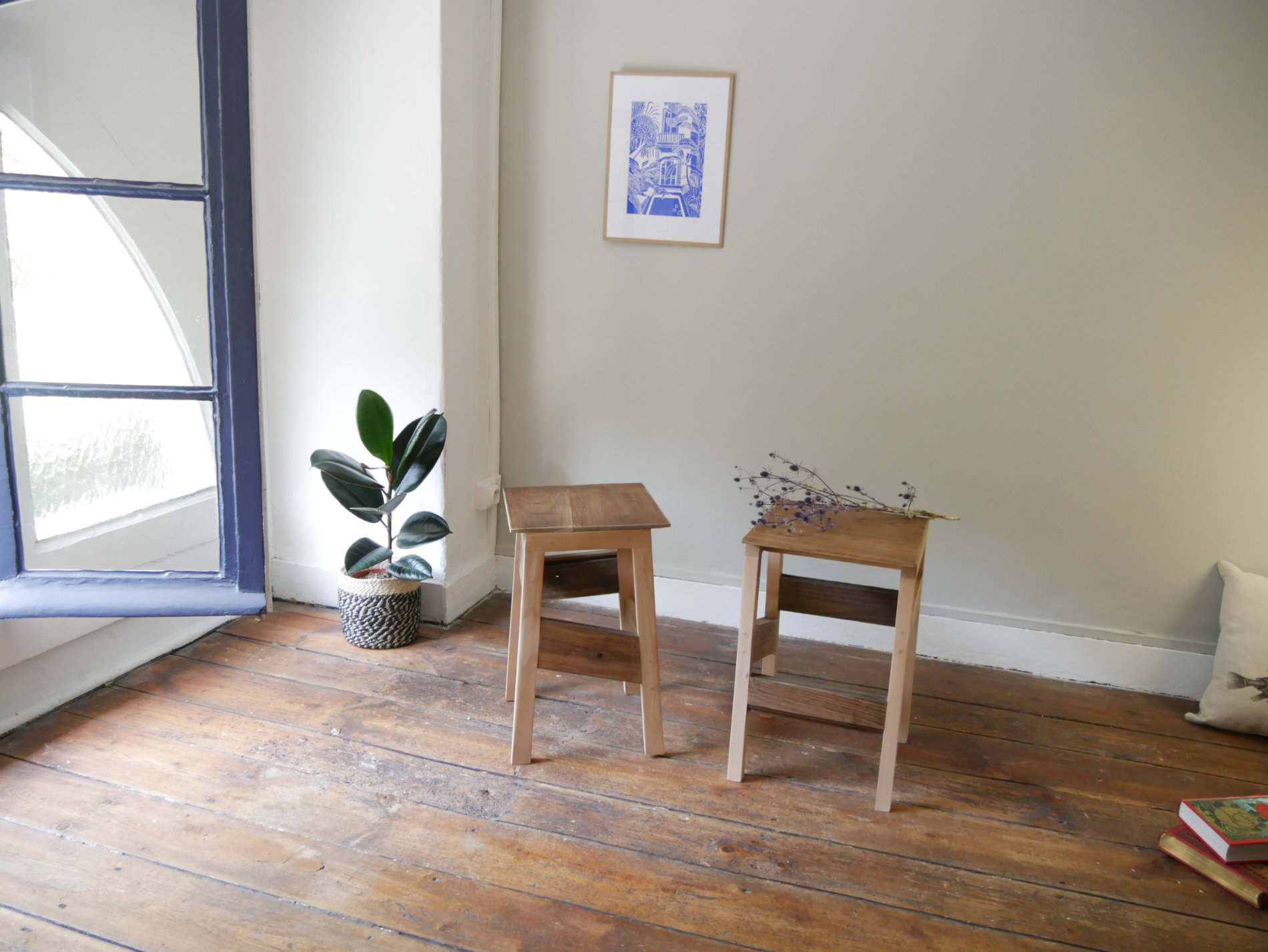 Tabouret ""old-news"" – Image 2