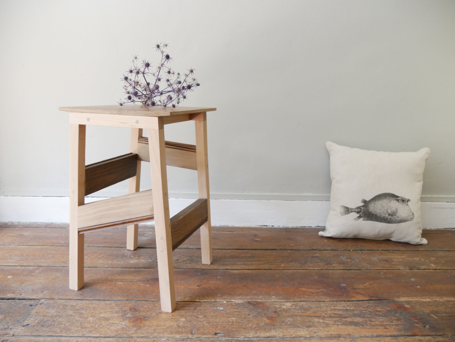 tabouret chataigner hêtre chêne benjamin Fely