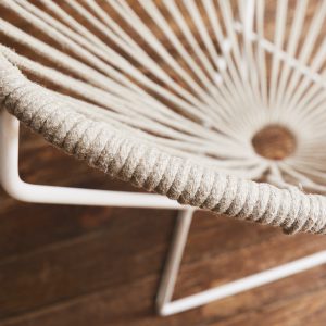 fauteuil acapulco enfant tressage en lin boqa