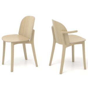 chaise en bois lanas