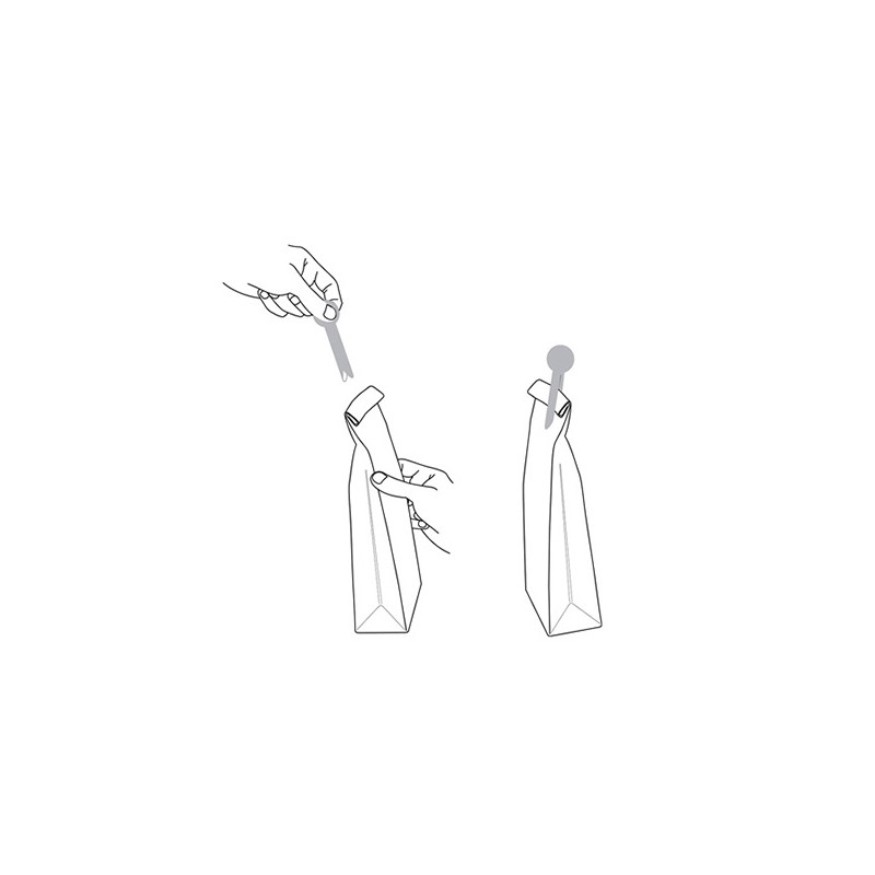 3 Pinces bois naturel - ""Pince-mi"" – Image 2