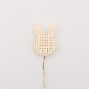LAMPE_suspension_lapin_cannage_enfant_anso design_Anne-sophie Boucard_L'INATELIER_nantes_boutique déco_décoration_luminaire_mobilier_artisanat_français_contemporain_zoom-éteinte-chambre bébé et enfant_cable textile torsadé