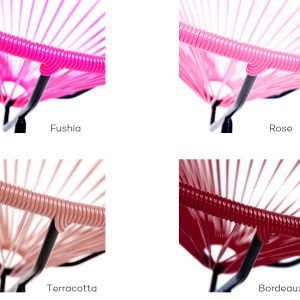 Fauteuil acapulco_exterieur_boqa_polyvinyl_déco_terrasse_jardin_nantes_L'Inatelier_couleur_Rose_rouge_terracotta