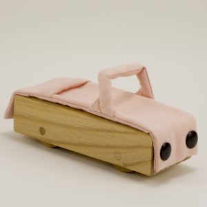 Décapotable - mialon mialon - jouet - enfent - linatelier - made in france - Nantes - voiture - bois - tissus