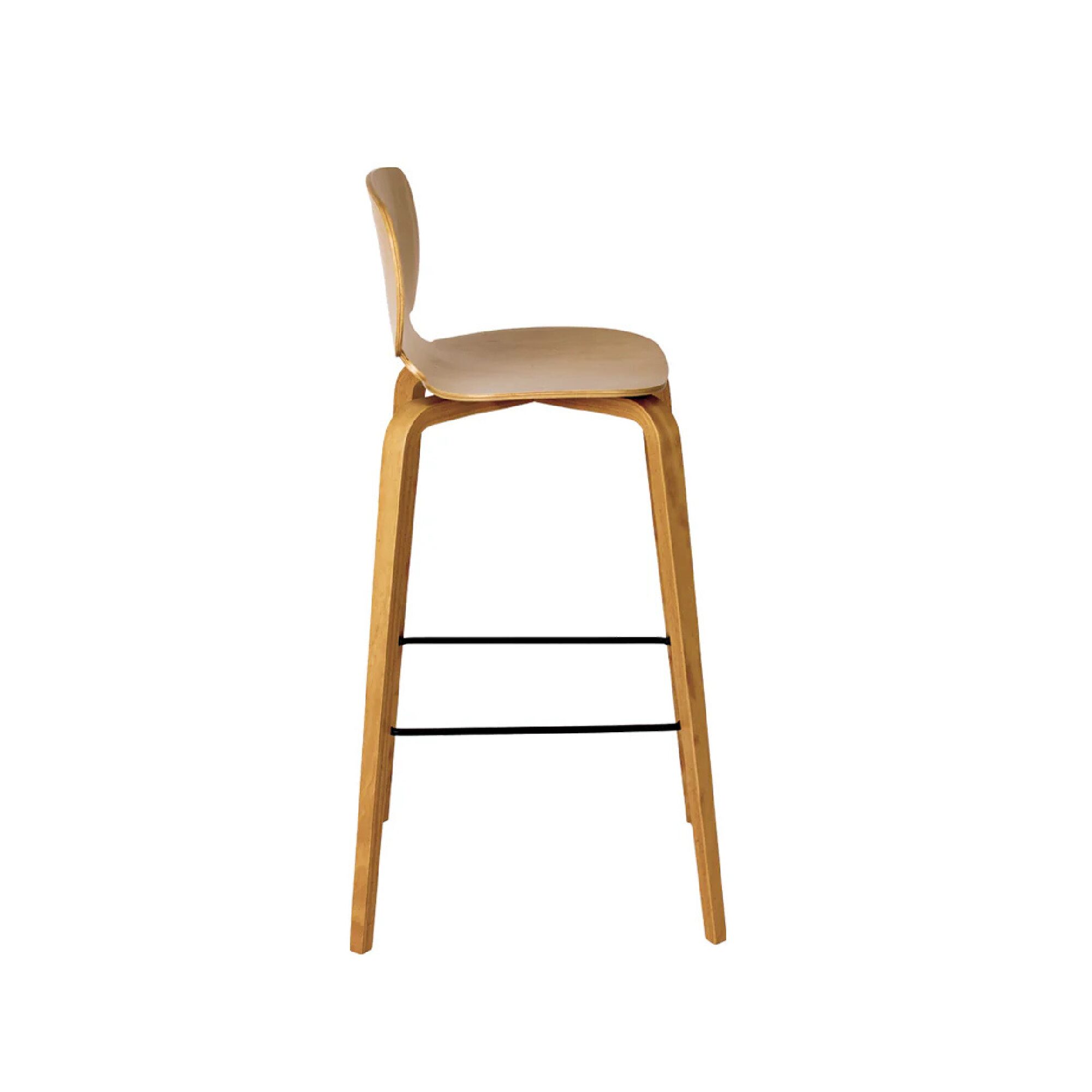 Chaise de bar en bois - H10 – Image 8