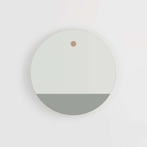 Miroir-rond-linatelier_décoration_déco_intérieur_design_made-in-france_mur_déco_HETCH-Horizon-1_bi-teinte_gris_chêne-massif_vendée