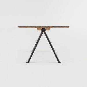 table_tarmak_hetch_mobilier_meuble_repas_salle-à-manger_bois_massif_chene_made-in-france-sur-mesure_métal_france_artisanat_design_vue-profil-largeur_linatelier_nantes