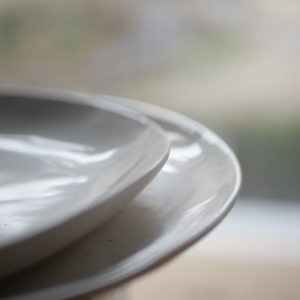 Assiette à entrée en céramique muros candice courau