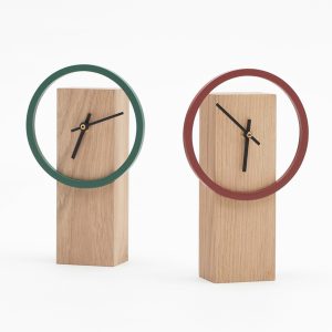 Horloge en bois Cyclock Drugeot chêne massif