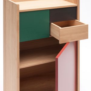 Chiffonnier en chêne massif Drugeot détails