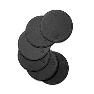 Sous-verre-en-cuir-recyclé-noir-artisanat-français