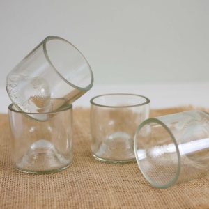 Tasse expresso-vert-transparent-upcycling-design-art-de-la-table-cuisine-pause-café-gloup-linatelier-nantes