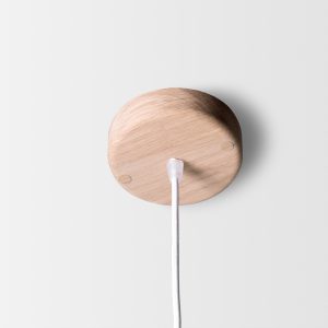 suspension bois-rosace-plafond-cable-blanc-drugeot manufacture-made-in-france