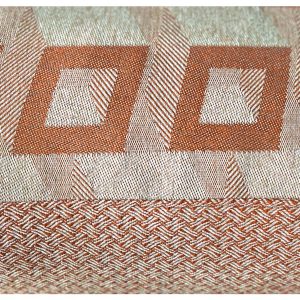 pouf tissu recyclé made in france linatelier