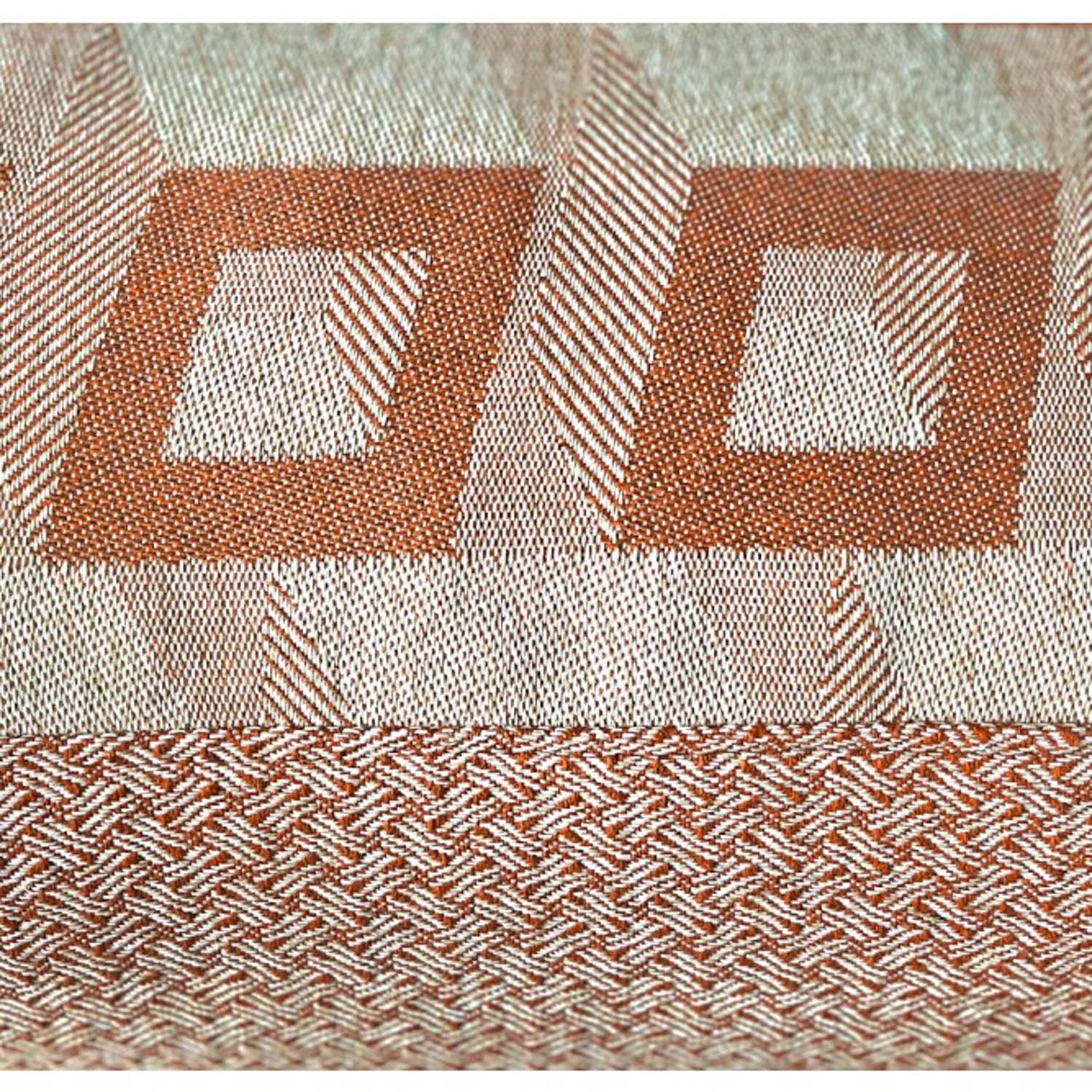 pouf tissu recyclé made in france linatelier