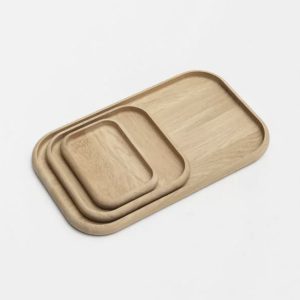 Plateaux en chêne massif - Bento