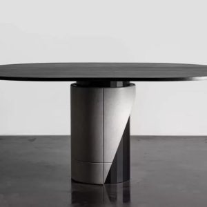 Table Ovale sharp - Lyon béton