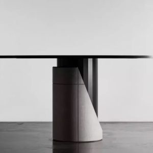 Table Ovale sharp - Lyon béton