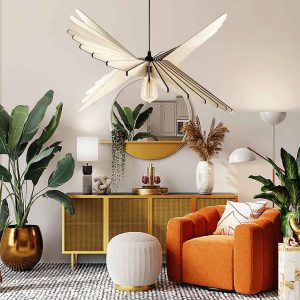 suspension en bois albatros