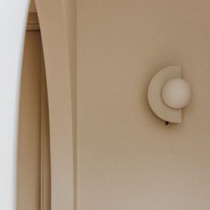 Applique murale en béton