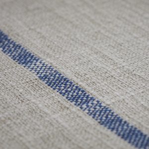 Fauteuil en bois cuir et lin compact temps libre F1 L'INATELIER Nantes