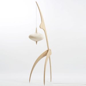 lampe mante religieuse Rispal N°14.950 en frene. L'inatelier ditributeur officiel à Nantes.