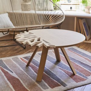 Table basse naturelle en chêne massif - CANOPEE