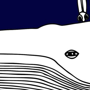 Détail sérigraphie la grande Bleue - Artiste Gwen Guegan L'INATELIER NANTES