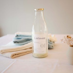 Lessive liquide écologique_zéro déchat_rechargeable_naturel_savon de marseille_L'Alchimiste_soin du linge_maison_déco_L'Inatelier_Nantes