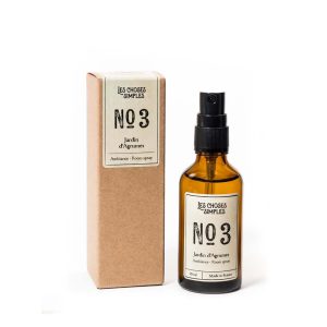 Spray N°3 - Les choses simples - Jardins d'agrumes - 50ml - - Parfum d'ambiance_L'Inatelier_nantes_boutique déco_pin_camphre_lavande_décoration_interieur_salon_salle de bain_rideau_made in france_provence_entretien_fragrance