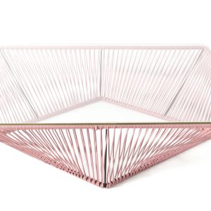 table basse rectangulaire exterieur Vercruz Boqa_salon de jardin_design_pvc_tressage polyvinyl_terrasse_balcon_picsince_été_mobilier ext_couleur_personnalisable_plateau en verre_made in France_L'Inatelier_Nantes_boutique déco_artisanat français_vu haut 1