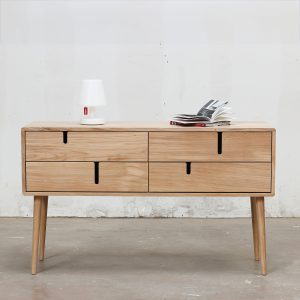 Buffet goutte _ L'Inatelier Nantes_chene massif_made in france_artisanat_bois_rangement_tiroir_décoration_meuble_fabrication française_by Cactus_