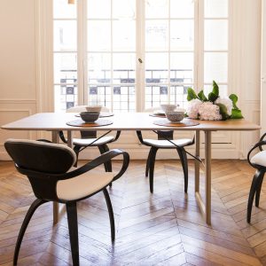 Table Cloe _ L'Inatelier Nantes_chene massif_made in france_artisanat_bois_rangement_tiroir_décoration_meuble_fabrication française_by Cactus_