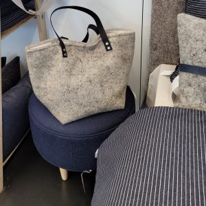 Sac cabas en feutre de laine - Héloïse Levieux