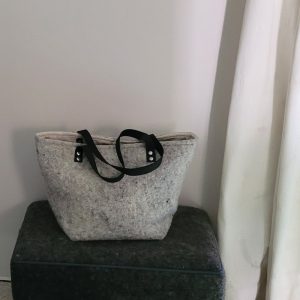 Sac cabas en feutre de laine - Héloïse Levieux