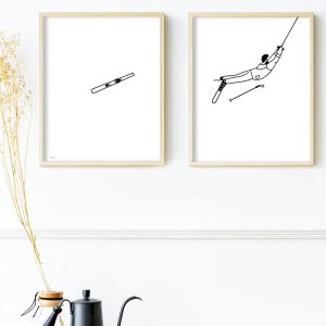 Affiche - Le Ski - FERE