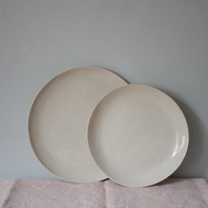 Assiette à entrée en céramique muros candice courau