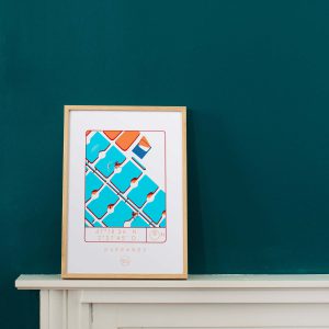 Affiche Marais Salants de Guérande - Atelier Lugus