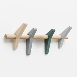 patere-déco-hirondelle-bois-4 accroches-enligne-chene-camaieu-vert-bleu-drugeot-manufacture