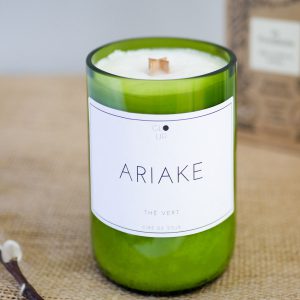 Bougie-verre-recyclé-thé-vert-ariake