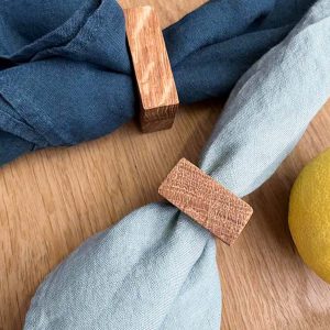 Ronds de serviette bois-rectangulaire-zéro-déchet-écoresponsable-déco-art-de-la-table-repas- KOPO - L'INATELIER-nantes