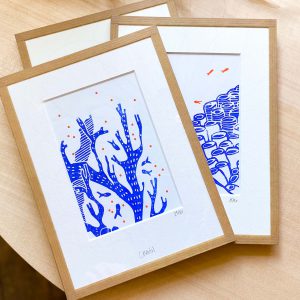 Linogravure-corail-morgane-chouin