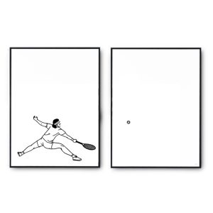 affiche tennis - fere