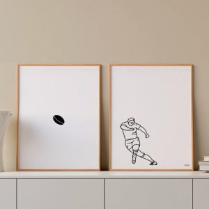 Affiche rugby - fere