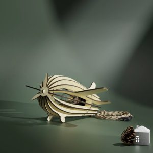 Lampe avion - atelier loupiote