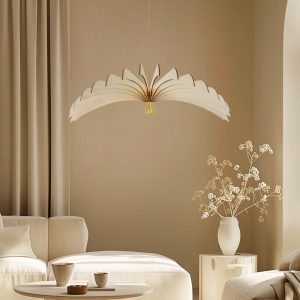 Suspension en bois design