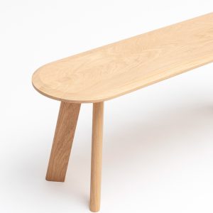 banc en chêne massif