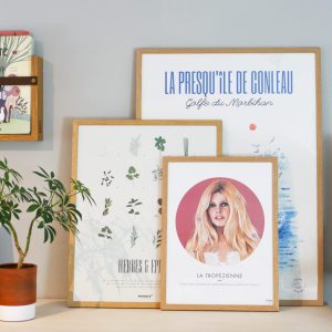 Cadres en bois naturel